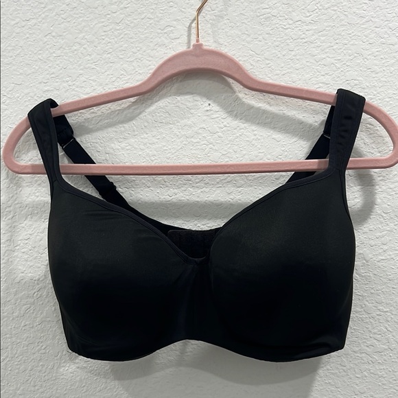 Cacique Other - Cacique Black Supportive Bra 38F Smooth‎ Lightly Lined Balconette